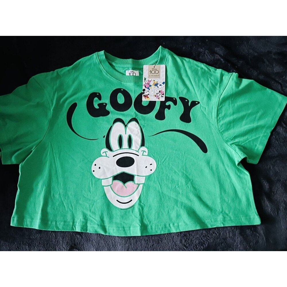 Disney NWT special edition 100th anniversary Pluto Happy Face T-Shirt size L
